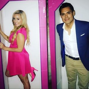 Hot pink Barbie dress